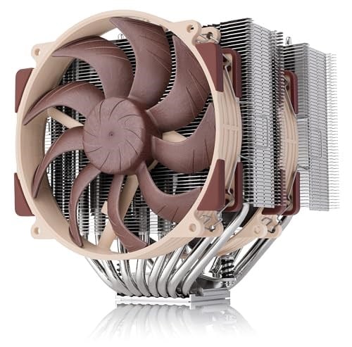 Noctua NH-D15 G2 HBC, Çift Kuleli İşlemci Soğutucusu, Intel LGA1700 Için Özelleştirilmiş Yüksek Taban Dışbükeyliği İçeren Versiyon (Kahverengi)
