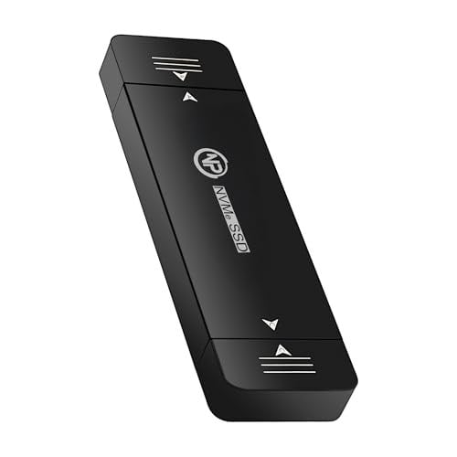 NPO DK01 NVMe M.2 1000/900Mb/s USB-A/Type-C Kablosuz Taşınabilir Harici SSD (GB, 0)