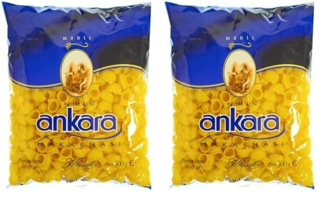 Nuh'un Ankara Makarnası Mantı 500 g 2li paket