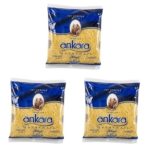 Nuh'un Ankara Makarnası Tel Şehriye 500 g 3lü paket