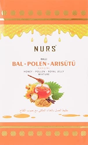 Nurs Bal Polen Arısütü Karışımı Macun 400 Gr
