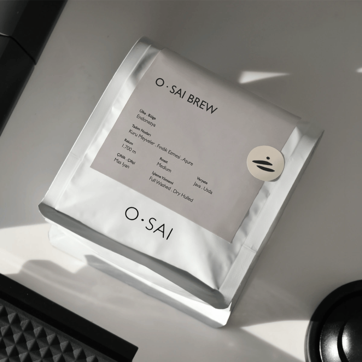 O•Sai OSAI Brew Endonezya Çekirdek Kahve 250 g