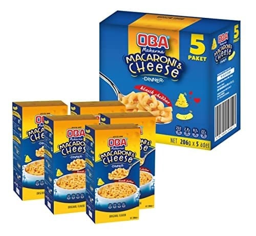 Oba Makarna Macaroni and Cheese (Mac & Cheese) 5'li