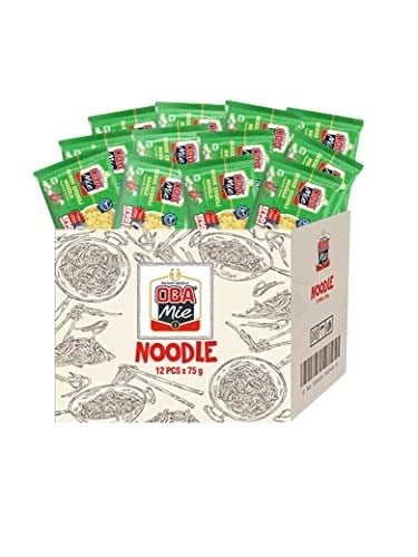 Obamie Sebze Çeşnili Hazır Noodle 12'li Paket (12 x 75gr)