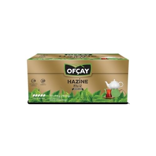 Ofçay Hazine Demlik Poşet Siyah Doğal Çay 15gr 90 Adet 1 Poşet 10