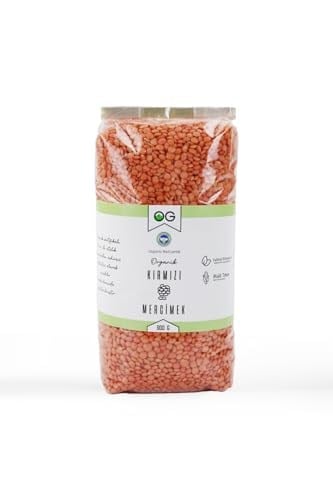 OG Organik Kırmızı Mercimek 900 Gr
