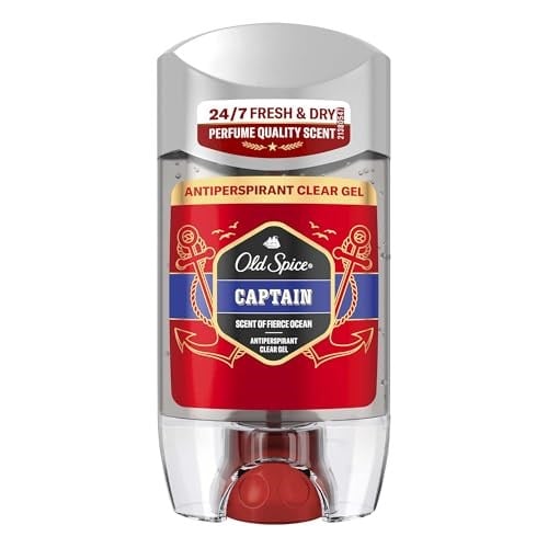 Old Spice Captain Terlemeyi Önleyici Şeffaf Jel Deodorant 70 ml