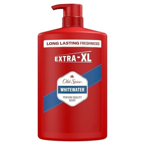 Old Spice Whitewater Erkekler İçin Duş Jeli ve Şampuan 1000 ml Ekstra-XL