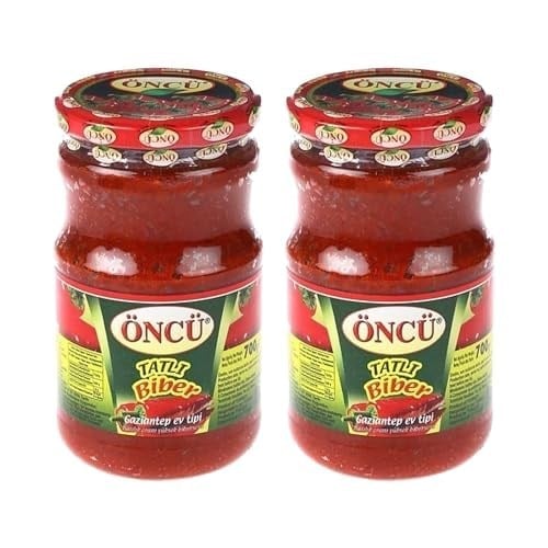 Öncü Tatlı Biber Salçası, 700 gr, 2'li Paket