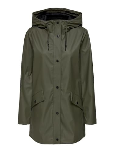 ONLY Damen Onlelisa Raincoat OTW Regenjacke