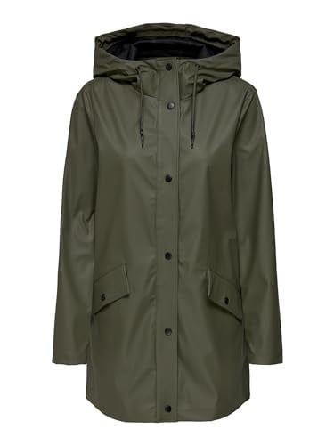 ONLY Damen Onlelisa Raincoat OTW Regenjacke