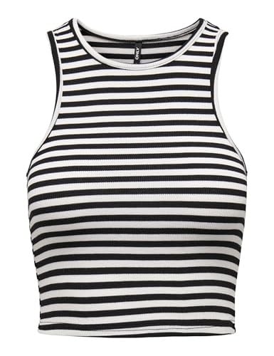 ONLY Kadın Onlbelia S/L Crop Top JRS tişört ve üst giyim