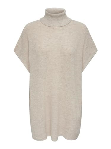 ONLY Kadın Onlparis Life Loose Highn Wool KNT Süveter Yelek (3'lü Paket)