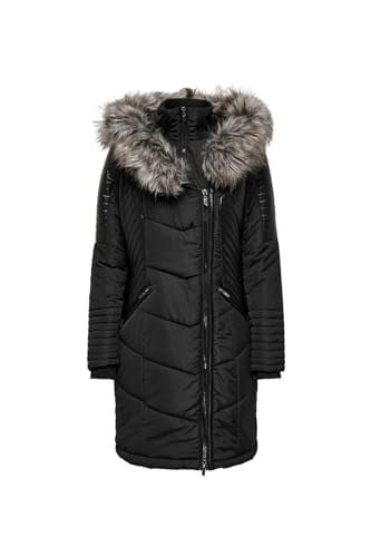 Only Kapüşonlu Taş Kadın Kaban 15295396 XL