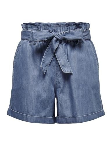 ONLY Onlbea Smilla Hw Pb Loose Dnm Shortsnoos Şort Kadın