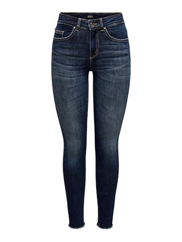 ONLY Onlblush Mid Sk Ankle Rw Dnm Dot245 Noos Kot Pantolon Kadın