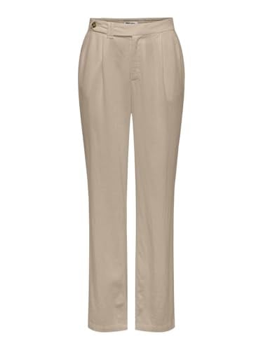 ONLY ONLCARO HW STR LINEN PANT CC TLR Pantolon Kadın