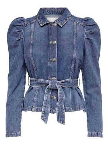 ONLY ONLJULES LS BELT DNM JACKET NAS Mont Ceket Kadın