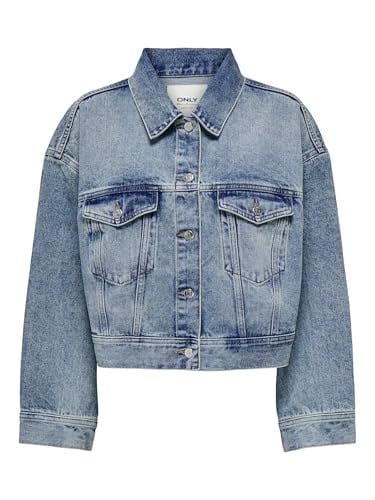 ONLY ONLLEIGH LS OVS TIN DNM JACKET PIM Jacket Kadın