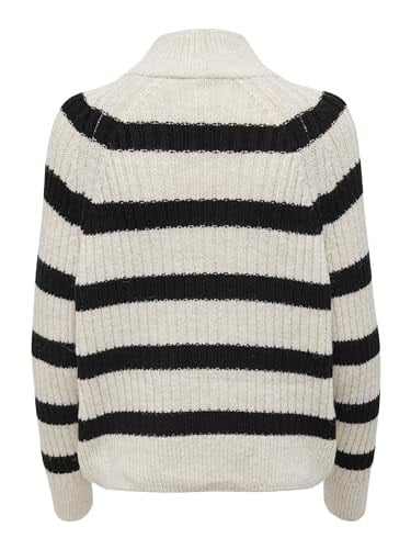 ONLY ONLLEISE FREYA LS ZIP HIGH NECK KNT NOOS Kazak Kadın