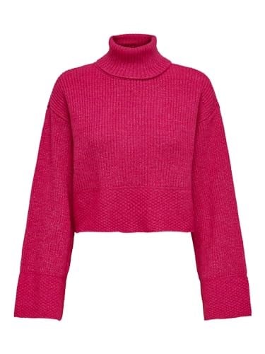 ONLY ONLMIKANI LS SHORT ROLLNECK KNT Kazak Kadın