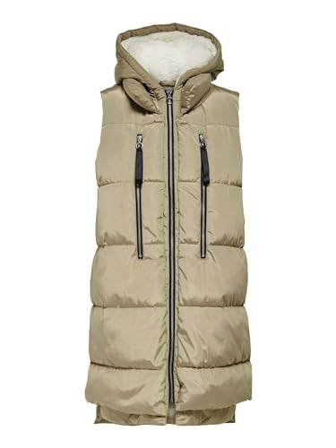 Only Onlnora Puffer Waistcoat Cc Otw Kadın Yeleği 15235033-BLACK Siyah