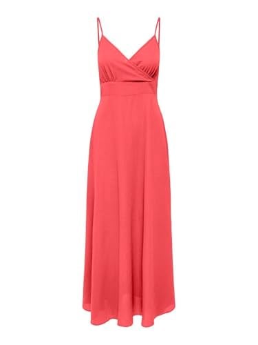 ONLY ONLNOVA LIFE VIS ADA LONG DRESS SOLID Elbise Kadın