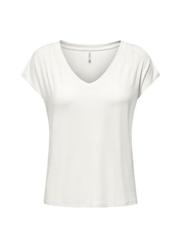ONLY ONLRILLA S/S V-NECK TOP JRS Tişört Kadın