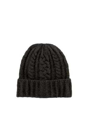 ONLY ONLSALLY LIFE CABLE LUREX KNIT BEANIE CC Şapka Kadın