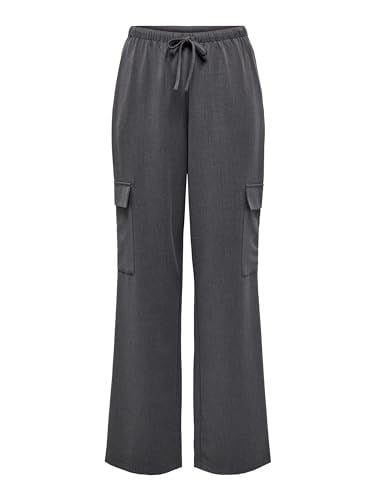 ONLY ONLVERENA MW PULL-UP STR CARGO PNT Pantolon Kadın