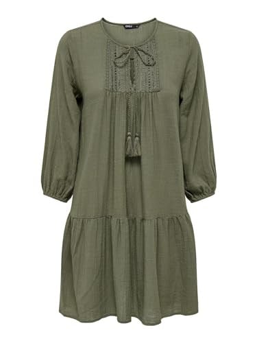 ONLY Onlvinnie Life 3/4 Lace Tunic Wvn Noos tunik Kadın