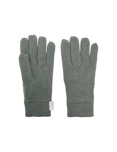 ONLY & SONS Erkek ONSX Flat Knit Glove eldiven, Castor Gray, One Size