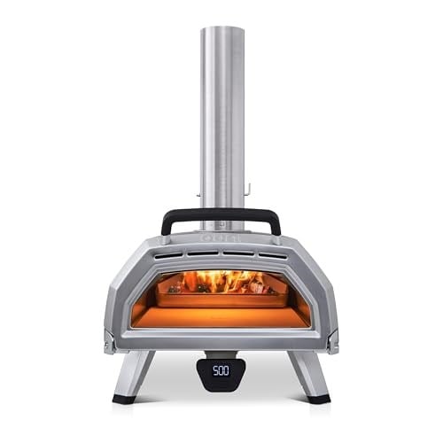ooni Karu 16 Açık Hava Pizza Fırını, Çeşitli Yakıt Türleri ile Çalışabilir, Taşınabilir Açık Hava Pizza Fırını ile Arka Bahçede veya Ötesinde Pişir