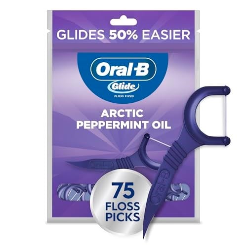 Oral-B Glide Arctic Nane Yağı Diş Diş İpi Seçtiği, Nane, 75 Sayısı