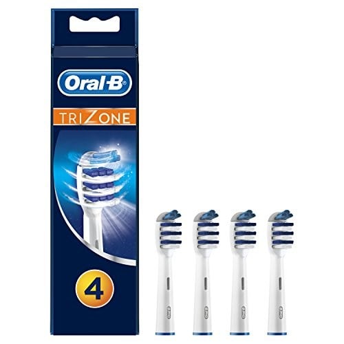 Oral-B TriZone Elektrikli Diş Fırçası Yedek Başlıklar Braun tarafından desteklenir - Seçenekler: 3er+1 Pack, 4 Pack, 5er Pack
