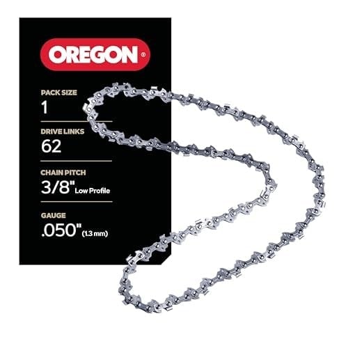 Oregon S62 AdvanceCut Motorlu Testere Zinciri 45,7 cm Bar -62 Tahrik Bağlantıları için - düşük geri tepmeli zincir Husqvarna, Echo, Poulan, Craftsman, Echo ve daha fazlasına uyar