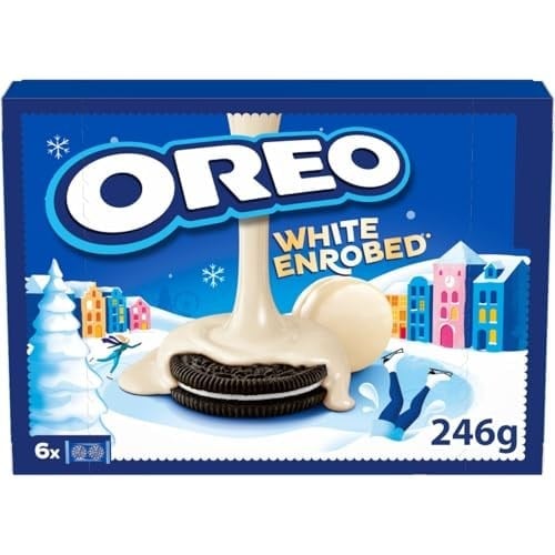 Oreo Enrobed Beyaz Çikolata Kaplamalı Bisküvi 246 gr