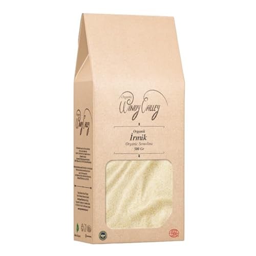Organik İrmik (ince öğütülmüş) (500 gr)