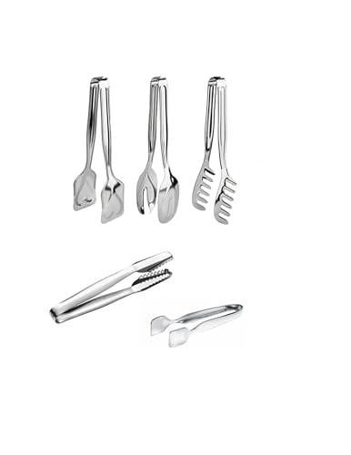 Orret Home 5 Parça Maşa Set,Makarna,Salata,Şeker,Buz Maşası