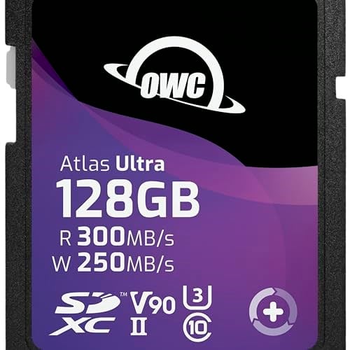 OWC Atlas Pro 128GB SDXC UHS-II V90 Medya Kartı