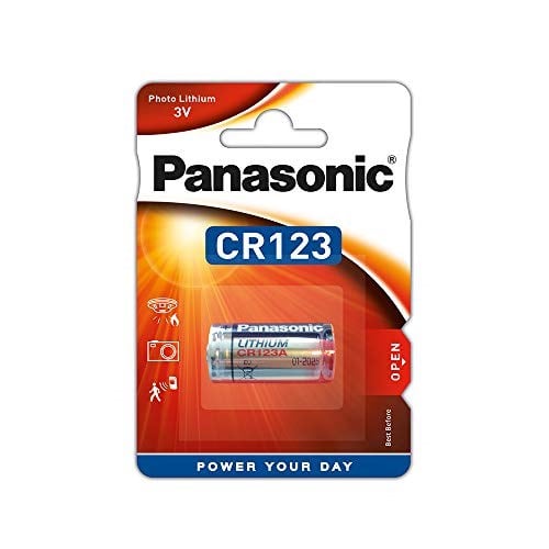 Panasonic CR-123AL/1BP Lityum Pil 3 Volt 1600 mAh - Seçenekler: 1600 mAh, 35 mAh, 55 mAh, 75 mAh, 90 mAh, 140 mAh, 165 mAh...