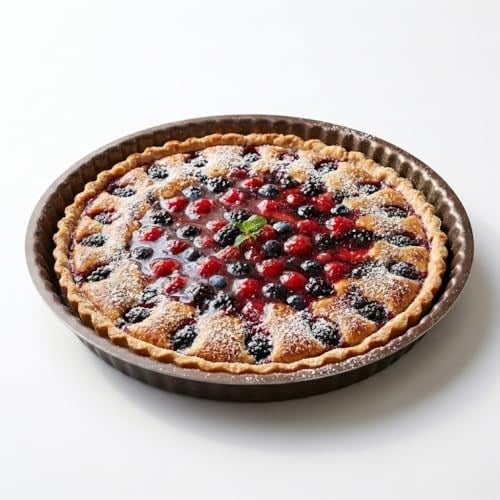Papilla Nirvana Turta ve Kek Kalıbı - 32 cm Dev Boy Metalik Kahve Kırçıllı Yanmaz Yapışmaz