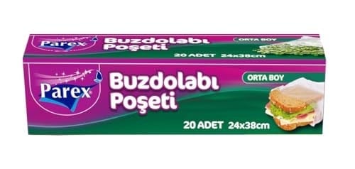 Parex Buzdolabı Poşeti Orta Boy