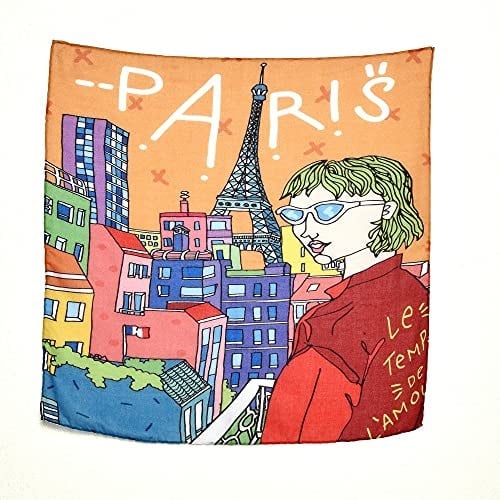 Paris Desenli Bandana