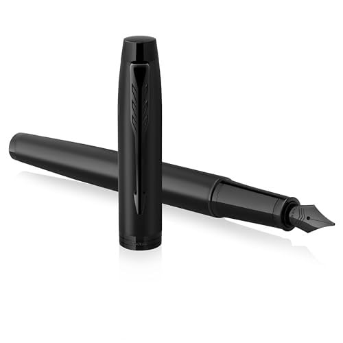 Parker IM Mat Metalik Siyah BT, Dolma Kalem - Seçenekler: 1 stück (1er Pack), Normal