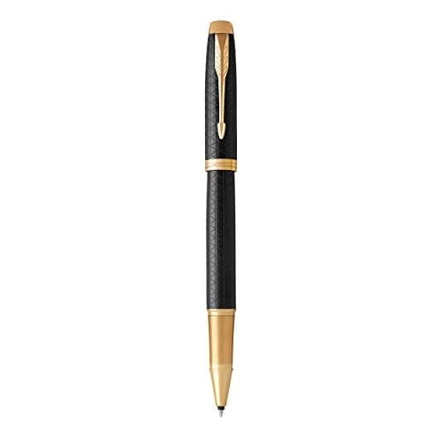 Parker Im Premium Siyah Altın Tasarımlı Tükenmez Kalem, İnce Uç, Siyah Mürekkep (1931660) - Seçenekler: 1 Count (Pack of 1), 1 stück (1er Pack)...