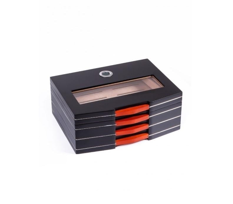Parmida Humidor Puro Saklama Kutusu - Siyah 0162