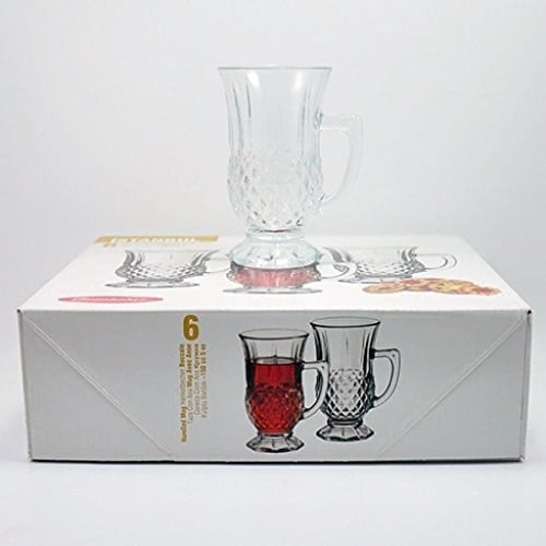 Paşabahçe 55671G00 Istanbul Kulplu Fincan Kupa 6'Lı 155 Cc