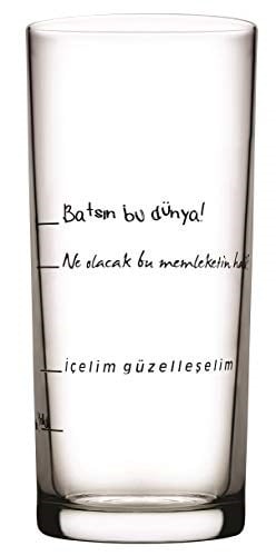Paşabahçe HOLIDAY RAKI/LIMONATA 205 CC D 6'LI HEDİYELİK KUTU