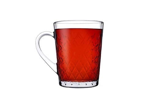PAŞABAHÇE Ruby Kulplu Bardak 2'li